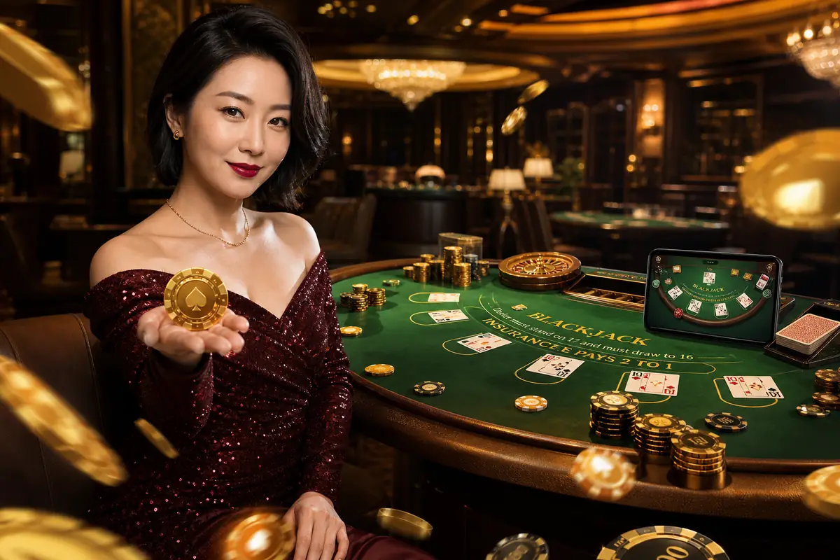 winmy9 Casino meja dealer langsung baccarat